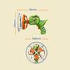 ABS Fan Dinosaur Bubble Machine Bubble Dinosaur Outdoor Toys Handheld Electric Dinosaur Bubble Machine Bubbles in Bubble