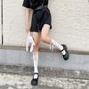 Ins Lolita Calf Socks Teen Sweet Princess Wind Cross Strap JK Stockings Cotton Socks Children