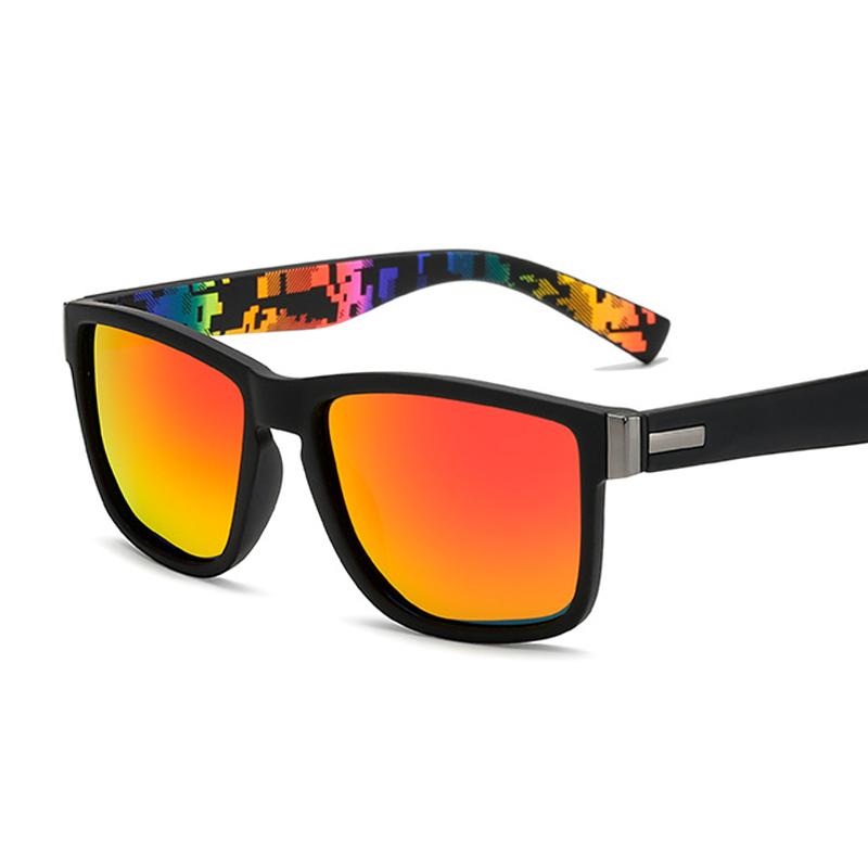 

Fashion Polarized Sunglasses Man Woman Driving Coating Points Red Frame Eyewear Male Sun Glasses UV400 Sun Glasses Other червоний