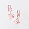 Cartoon Cute Pink Small Pig Animal Pendant Keychains Backpack Hangings Decoration Accessries Gifts