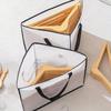 Clothes Hanger Organizer Holder for Space Saving, Hanger Triangle Storage Bag with Handles for Closet Tidier Laundry