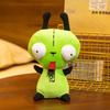 InvaderZim, der außerirdische Invasor, ist eine Plüschtierpuppe für Kinder und hat einen Hund namens Gil.