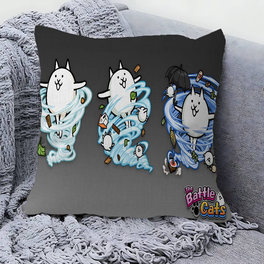 Battle Cats Anime Lucky Dragon pillow cover sofa cushion cover home room decoration children gift