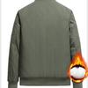 Thickened Pilot Jacket Men's Autumn and Winter Cotton-padded Jacket Loose Men's Baseball Jacket Stand-up Collar Casual Cotton-padded Jacket