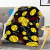 Softball Sports Print Throw Blanket - Dynamic Athlete Pattern Soft Lightweight Accent for Coach Team Girls Gift
