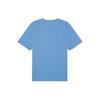 Maison Kitsune SS24 Fox Head Patch Crew Neck Short Sleeve T-Shirt Men T-Shirt Hampton-Blue MM00127KJ0118-P428