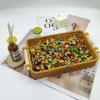 Handgeflochtener Aufbewahrungs- & Obstkorb im Rattan-Stil