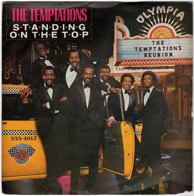 7-Zoll-Schallplatte TEMPTATIONS, RICK JAMES - Standing On The Top (Teil 1) TMG1263 Motown 1982 UK Soul/Funk Gebraucht