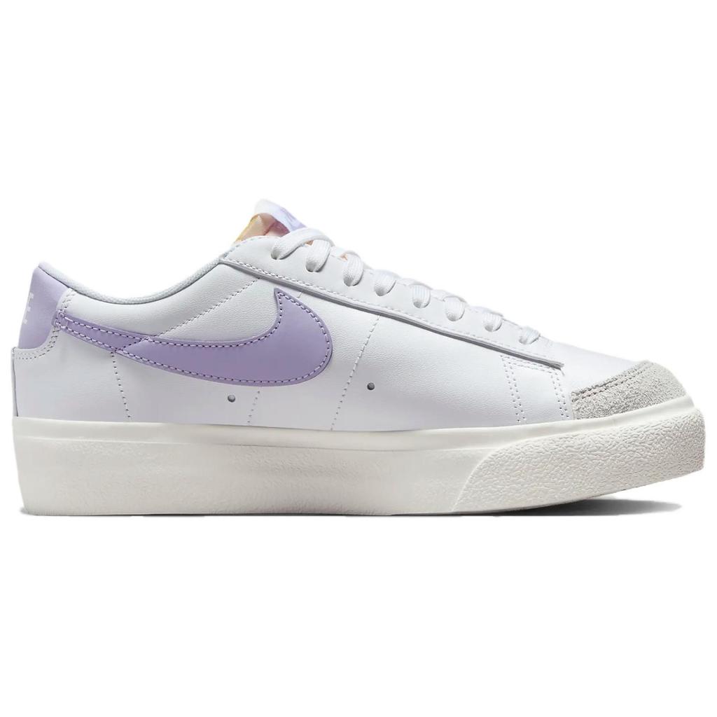 (WMNS) Nike Blazer Low Platform 'White Lilac Bloom' Women's DJ0292-114