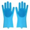 Silicone Rubber Dishwashing Gloves for Household Kitchen Cleaning