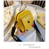 Japanese Style Canvas Crossbody Bag for Women, Cute Cartoon Shoulder Pouch, Trendy Street Fashion Chest Bag for Daily Use KTB