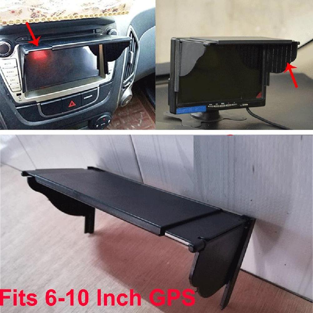 For 8-inch GPS Sunshade Visor Lens Hood Anti-Glare Car Navigator Cover