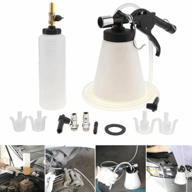 Vakuumwerkzeug Auto Bremsenentlüfter Pneumatisches System Kupplungsflüssigkeit Hydraulisches Pumpen-Kit Hydraulische Bremskapazität Bremsflüssigkeitsabsauger