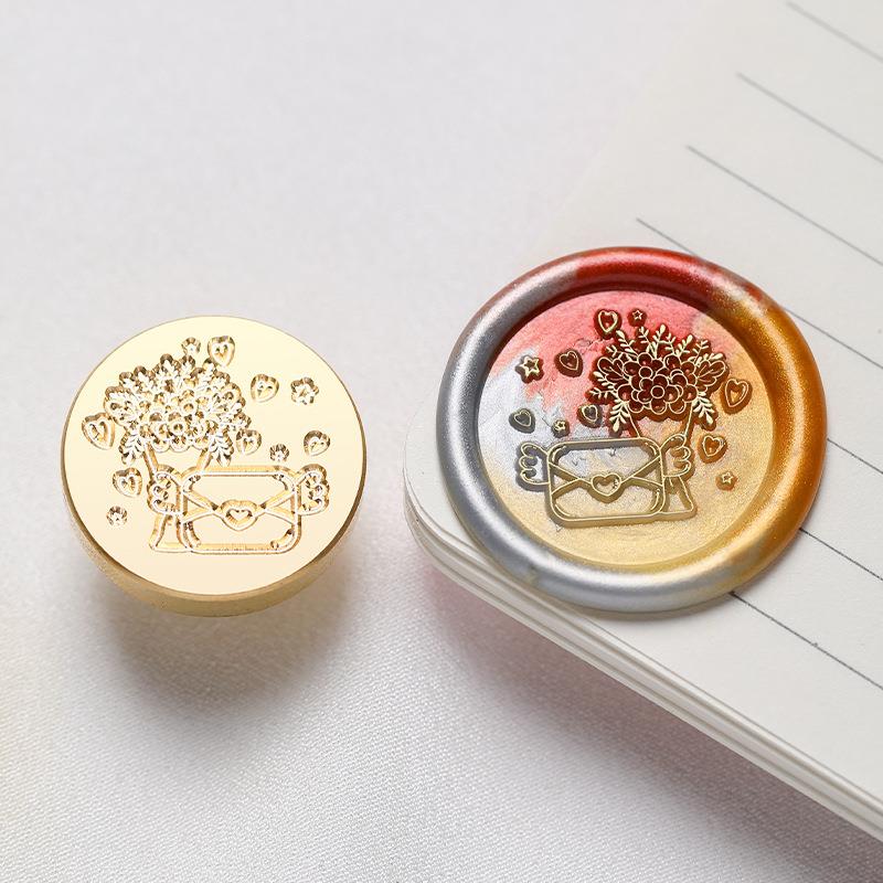Eule Messenger Briefumschlag Versiegelung dekorativen Druck Wachs Siegel Stempel klassische Siegelstempel Hochzeitskarten Dekor