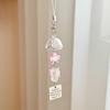 Artistic Resin Kite Keychain With Wind Chime Keyring With Swinging Ornament Handmade Camera Strap Accessory