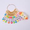 10PCS Number Stitching Marker Charm Locking Crochet Stitching Marker with Knitting Counter Scissors for Knitting Weaving