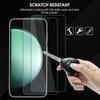 HD Clear Glass Screen Protector for Samsung Galaxy S23 FE S23 S23 Plus 9H Hardness Tempered Glass Protective Cover Films