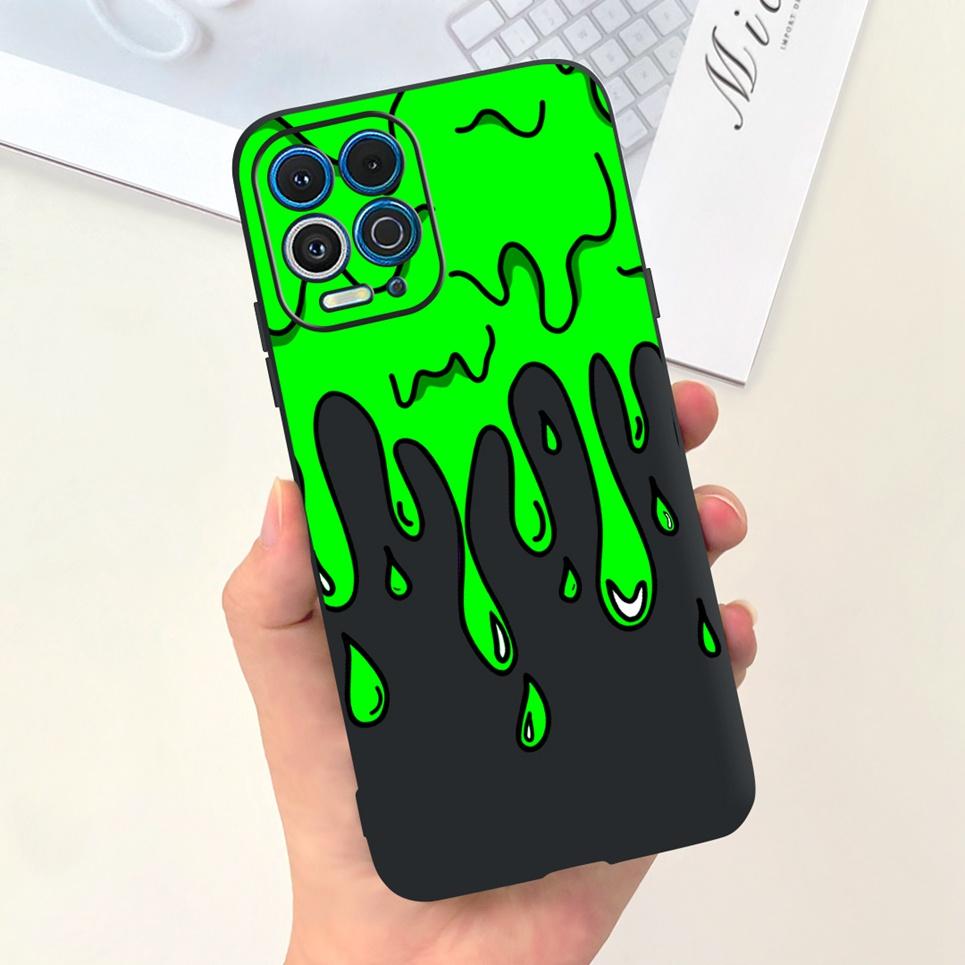 For Cover Motorola Edge S 5G / Motorola Moto G100 Gothic Style Black Cat Cool Pattern Funda Etui For MotoG100 EDGES Soft TPU Bag