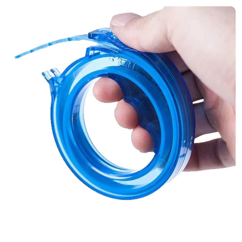 Kitchen sewer dredger toilet floor drain toilet blockage cleaning tool синий