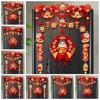 Traditional New Year Hanging Ornaments Red Chinese Lucky Ornament  Home Decoration