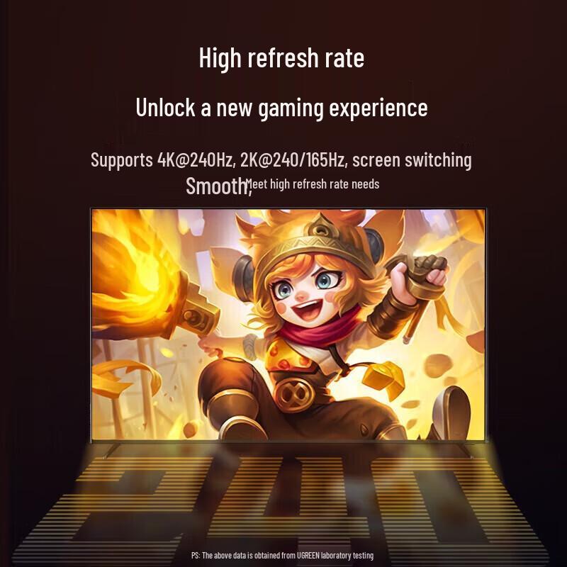 Ugreen DP 1.4 8K 4K 144Hz Gaming Monitor Cable