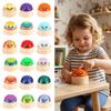 Luminous Steamer Box Desk Ornament 3D Printed Baozi Fidget Button Toy  For Stress Anxiety Relief
