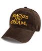 Bichiseuaenkeulim Big Logo Cation Ball Cap-Brown