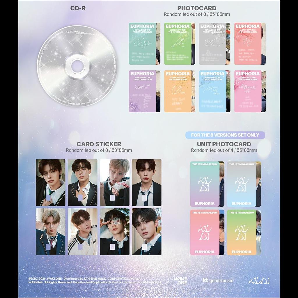 ALPHA DRIVE ONE [EUPHORIA] JEWEL CASE-Version