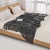 American Style Knitted Jacquard Sofa Nap Blanket