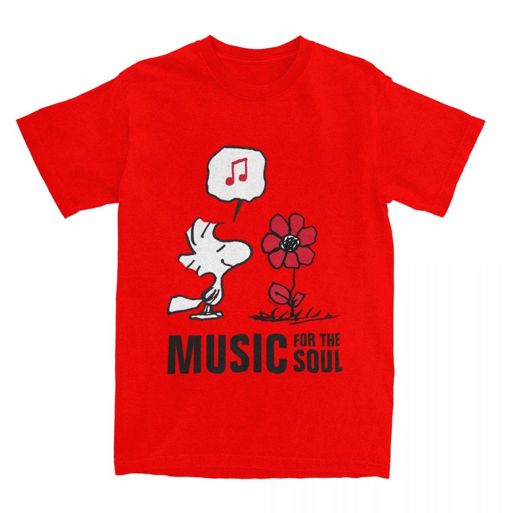 Woodstock Smelling The Flowers T Shirts Merch Men Women's 100% Cotton Vintage T-shirt Short Sleeve Clothing Adult