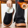 Men's Warm Winter Boots Waterproof N-Slip Plush Lined Sneaker Shoes Winter Slippers Comfortable Male Tenis Boots