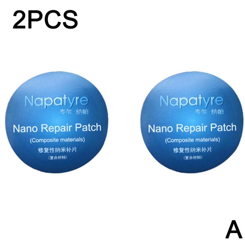 2/5pcs Universal Vacuum Tire Repair Film Cold Patch Drying Rubber Quick Self Adhesive Car Tire Nano Repair Patch Car Accessories