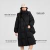 Qianrengang Liu Tao Style Women's Puffy Mid-Length Down Jacket