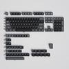 mintcaps Gray Black Keycap Set 150 Keys MSA Profile Doubleshot Custom Keycaps for Cherry MX Gateron Kailh Box Switch