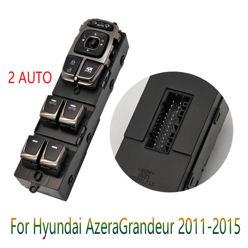 Car Accessories for Hyundai Azera Grandeur 2011 2012 2013 2014 2015 LHD Electric Window Control Switch Lifter Button 93570-3V031