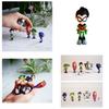 Set Miniatura Colorato Teen Titans Go Con Personaggi Robin Raven Beast Boy Starfire