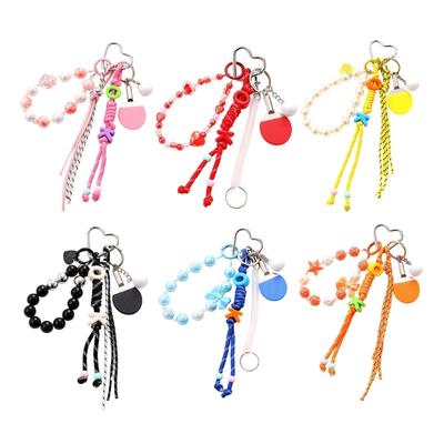 Table Tennis Racket Rope Pendant Decorative Hanging Chain Braided Rope Ornament Fashion Pendant Gift for Friend