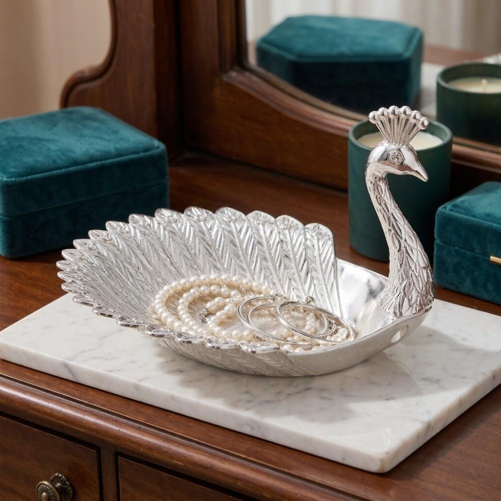 Multifunctional Candy Tray Swan Shape Storage Bowl Beautiful Fruit Tray Home Decoration
