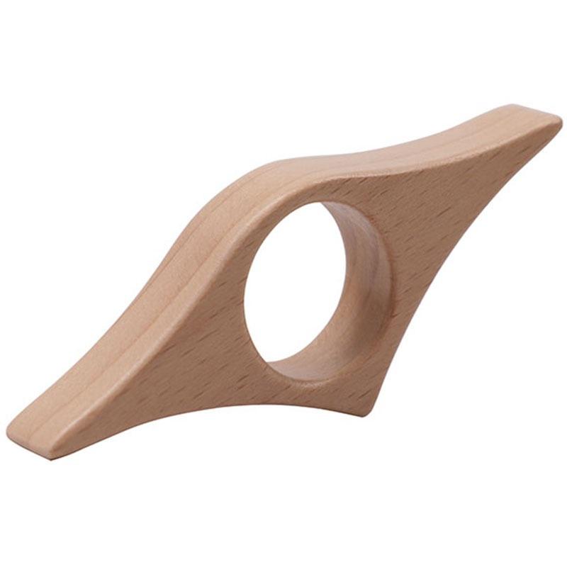 

Solid Wood Thumb Book Support Book Page Holder Reading Finger Ring Page Clamp Convenient Bookmark School Office Supplies