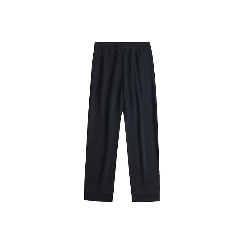 Li-Ning Minimalist Brand Logo Breathable Comfortable Versatile Cuffed Casual Knitted Sports Pants Unisex Pants AIAS934-1