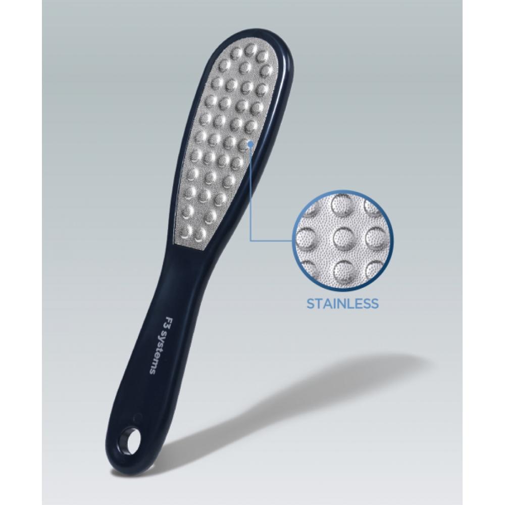 F3 Systems Keratin Pro Stainless Steel Foot Pile Heel Callus Remover