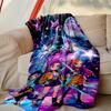 1pc Digital Print Nap Blanket, Kpop Demon Hunters Blanket for Home Use, All Season Warmth, Christmas and Valentine's Day Gift Blanket