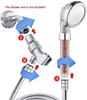 Bathroom Ionic Shower Head Set 3 Functions Filter Handheld Shower With Hose and Bracket