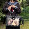 New Lolita Women Ulzzang Ita Bags Fashion Designer PU Subculture Harajuku DIY Anime Badge Tote Bag Female Y2K Shoulder Bag
