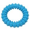 Hund Dornring Spielzeug Weichgummi Robust Bissfest Interaktiver Hund Kaukreis Ring Spielzeug für Mittel