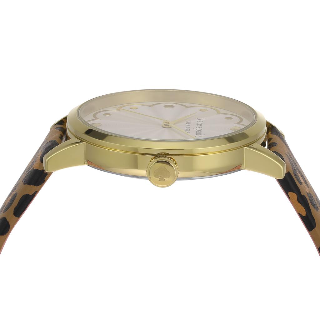 Kate Spade New York Leopard Print Apple Watch® Band (for 38/40/41mm Cases) & Classic Watch Head Compatible Set