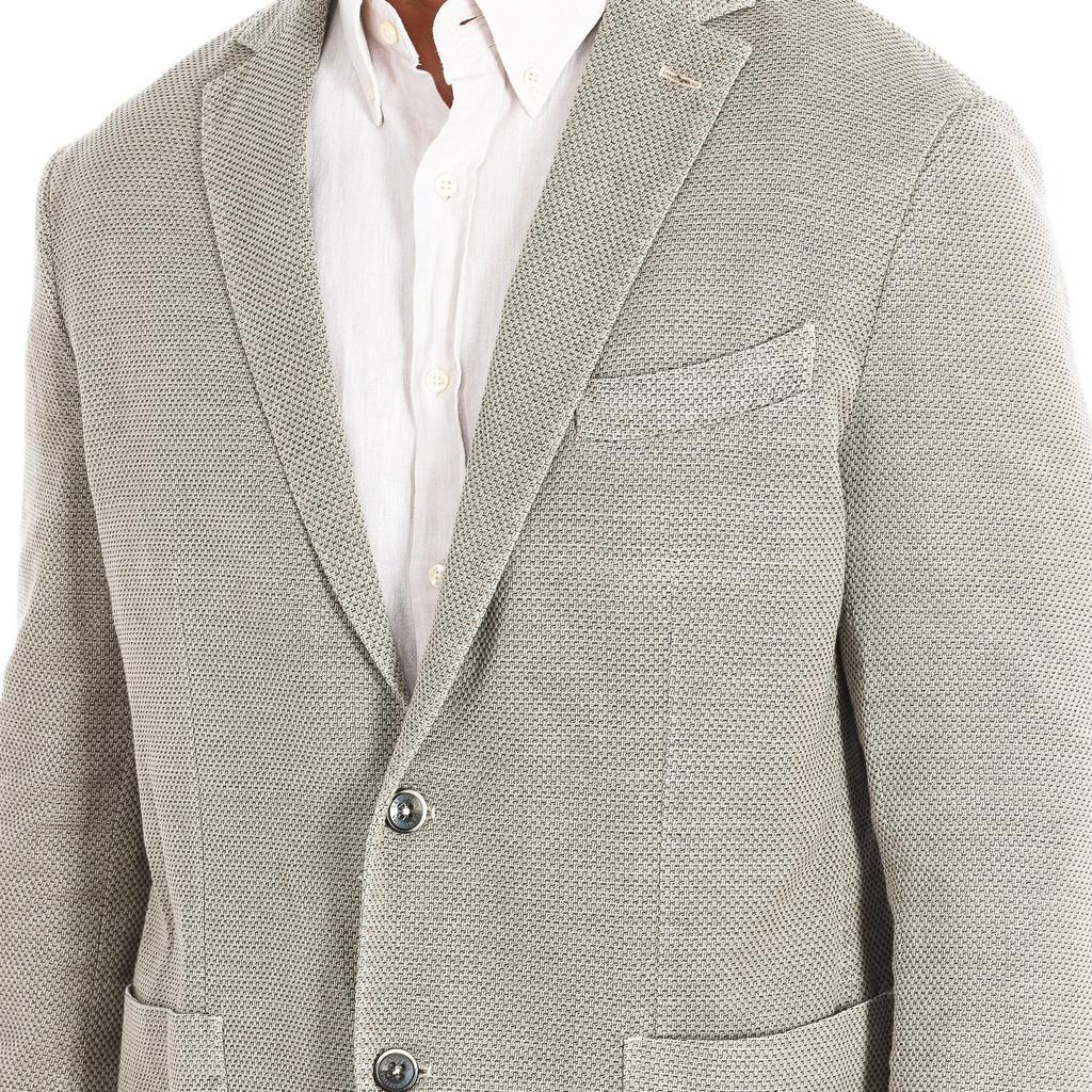 Americana manga larga con corte regular JMJA08-TL090 para Hombre