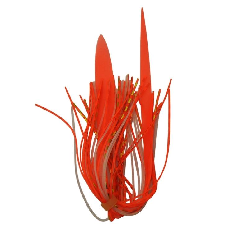 10 Pièces Élastiques Jupes Parapluie Silicone Spinnerbait Skirts Remplacement Jupes de Pêche Accessoires de Pêche d'Extérieur