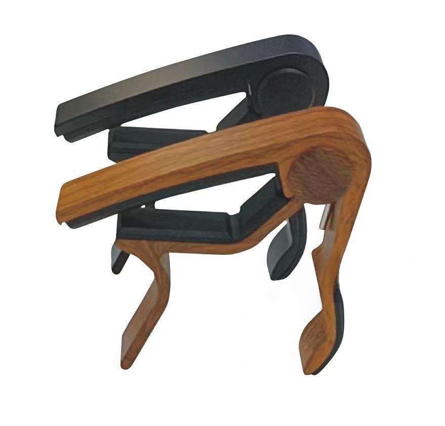 Holzmaserung Gitarren-Kapodaster - Mittlerer Greifer Gitarrenzubehör