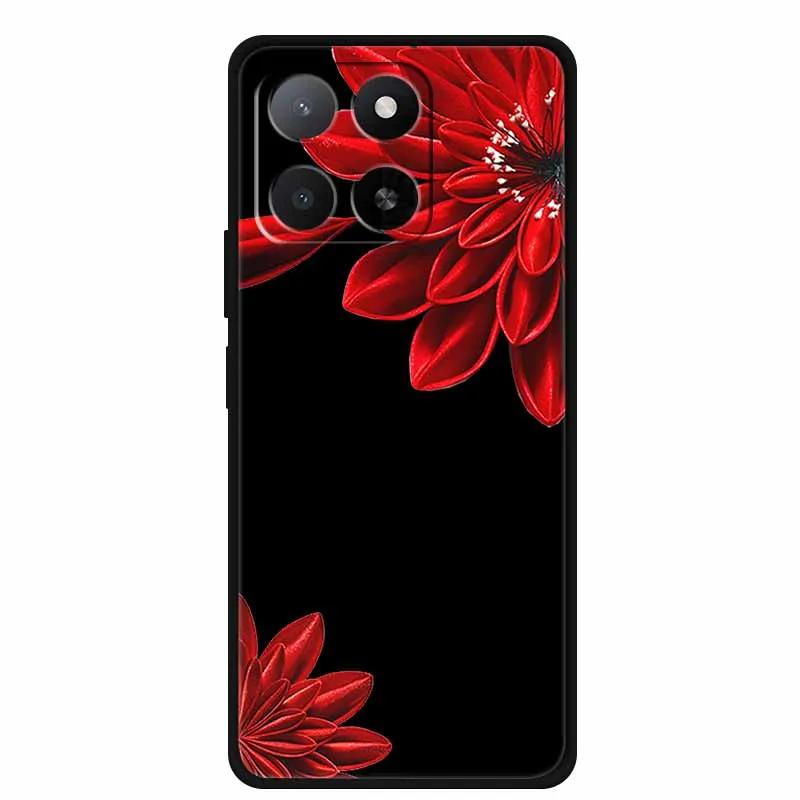 For Motorola G86 G56 Phone Case G 86 G 56 Coque Black Silicone Soft Back Cover For Motorola G86 Power Edge 60 60S Case Cartoon